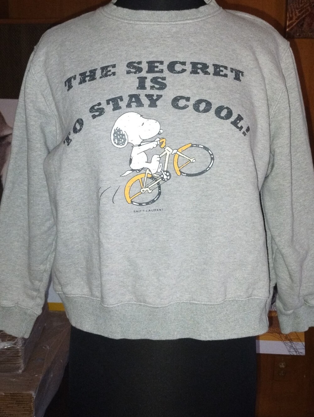 Saint Laurent x Snoopy Sweatshirt Size Small